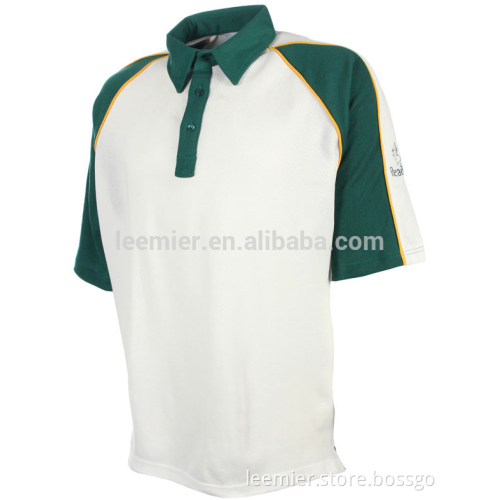 Custom cricket jersey uniform design shirt sublimation cricket t-shirt